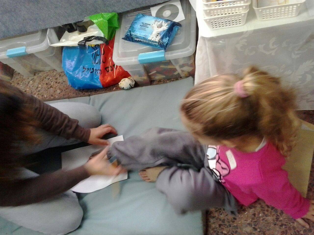 סדנאת הורים וילדים לגבוד יום המשפחה בגן הדר, ניר צבי