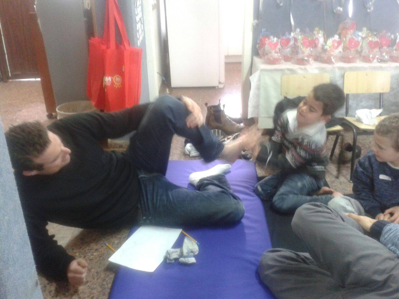 סדנאת הורים וילדים לגבוד יום המשפחה בגן הדר, ניר צבי