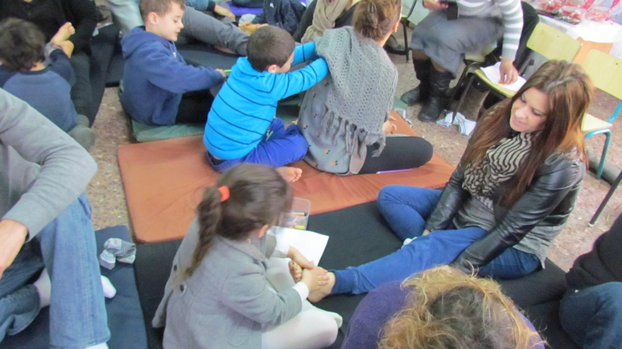 סדנאת הורים וילדים לגבוד יום המשפחה בגן הדר, ניר צבי