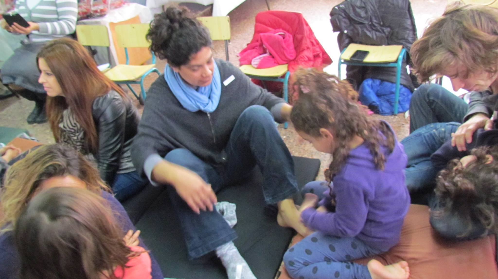 סדנאת הורים וילדים לגבוד יום המשפחה בגן הדר, ניר צבי