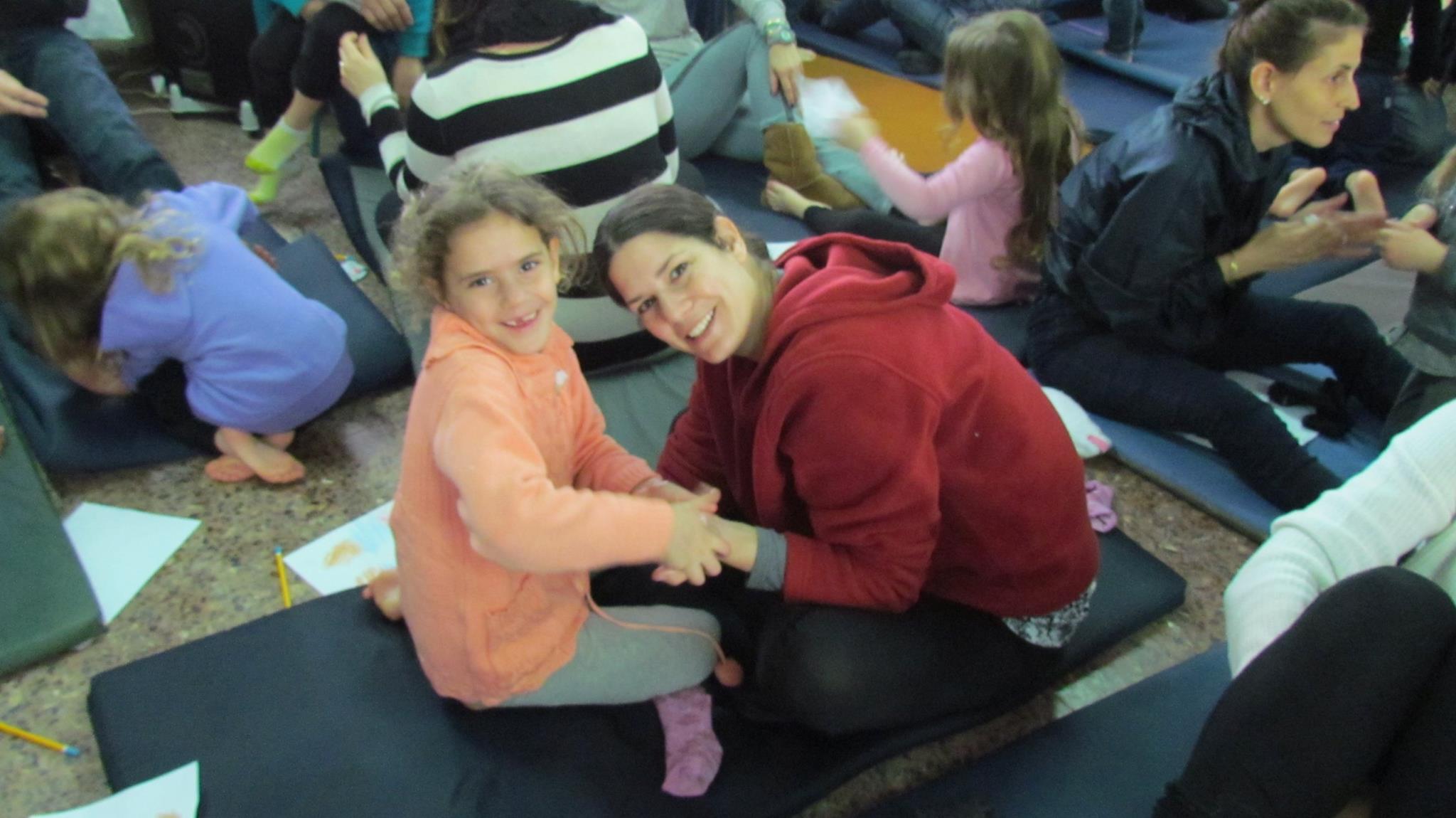 סדנאת הורים וילדים לגבוד יום המשפחה בגן הדר, ניר צבי