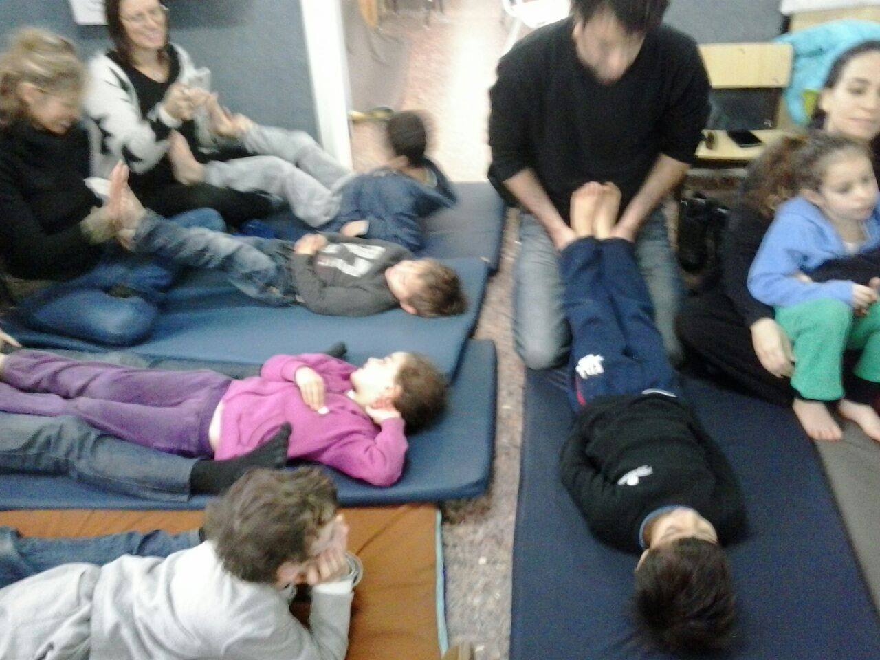 סדנאת הורים וילדים לגבוד יום המשפחה בגן הדר, ניר צבי