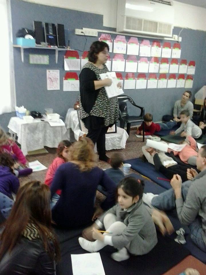 סדנאת הורים וילדים לגבוד יום המשפחה בגן הדר, ניר צבי