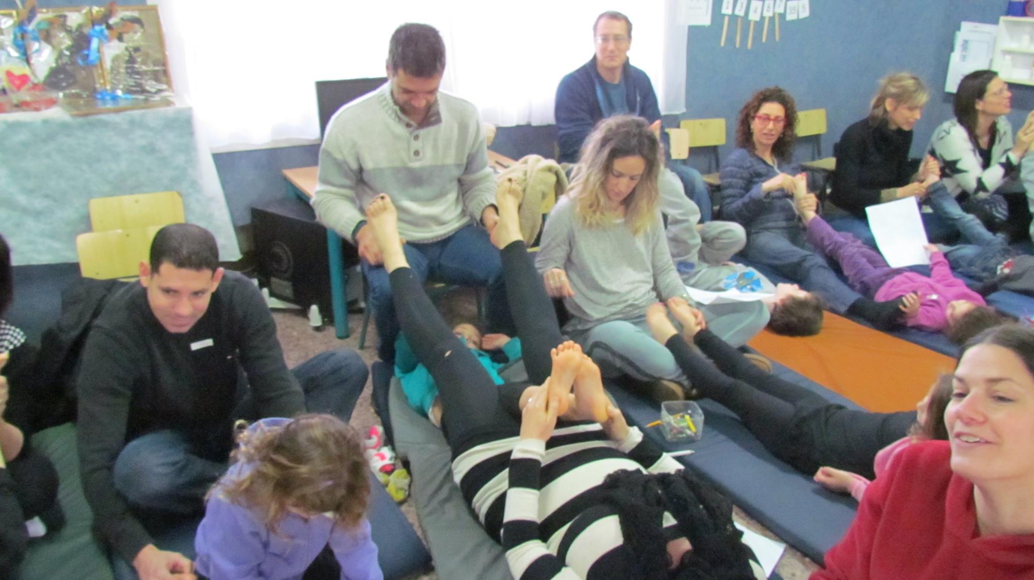 סדנאת הורים וילדים לגבוד יום המשפחה בגן הדר, ניר צבי